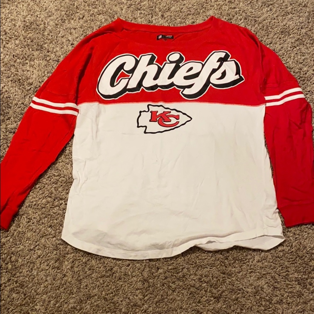 Kansas City KC Chiefs Long Sleeve T Shirt M